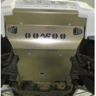 Protección delantera Duraluminio N4-OFFROAD 8mm para Mitsubishi Montero V80 desde 07