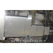 Cubrecambio + Cubretransfer Duraluminio 8mm de N4 para Isuzu D-Max