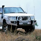 Defensa Delantera ARB winchs bars (con soporte para  winch) para Toyota KZJ -90/95 (con aletines)